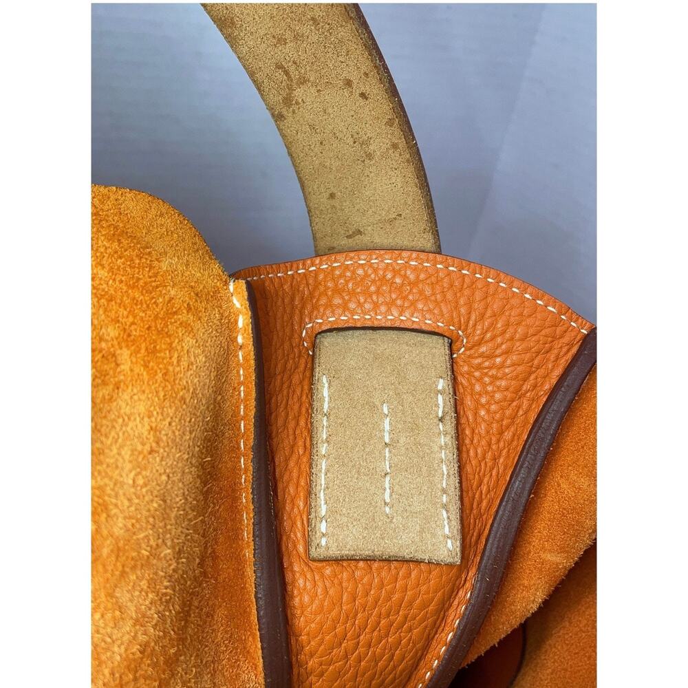 Hermes Swift Taurillon Clemence Vache Hunter Virevolte 29 Orange - Picture 16 of 16